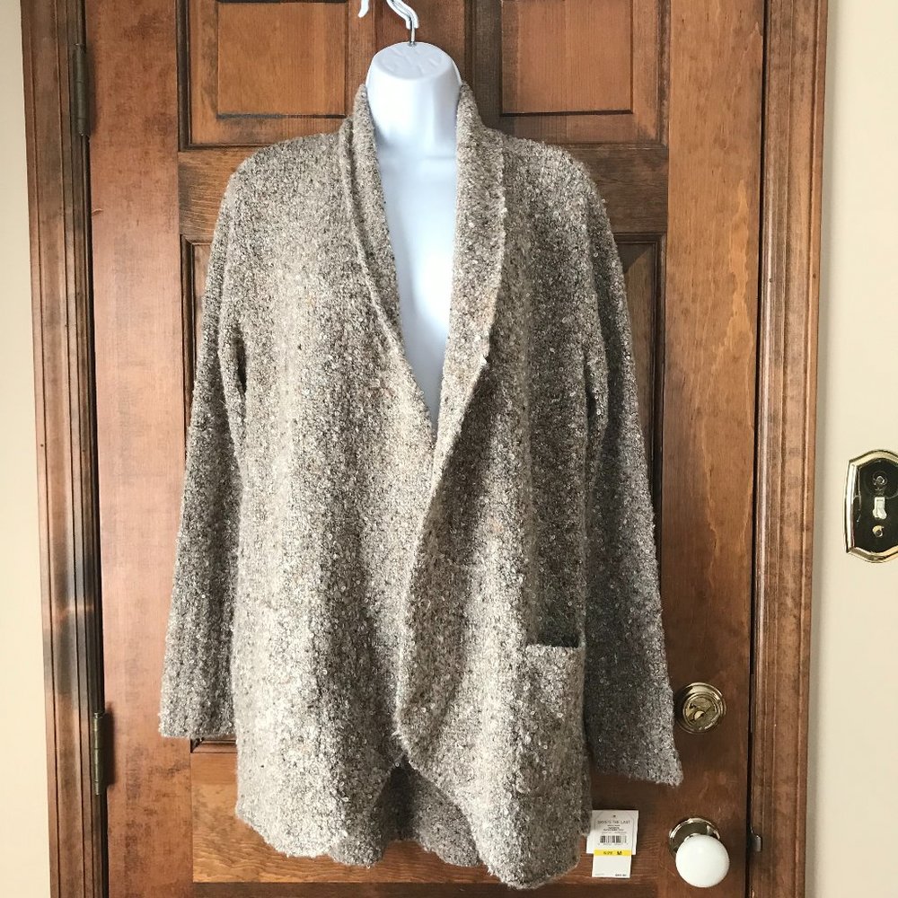 NWT Skye's The Limit Beige Open Cardigan Medium